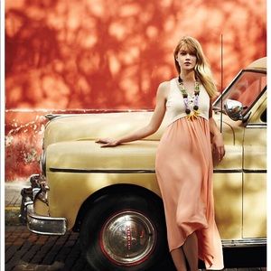 Calvados Colorblock maxi dress by Funktional